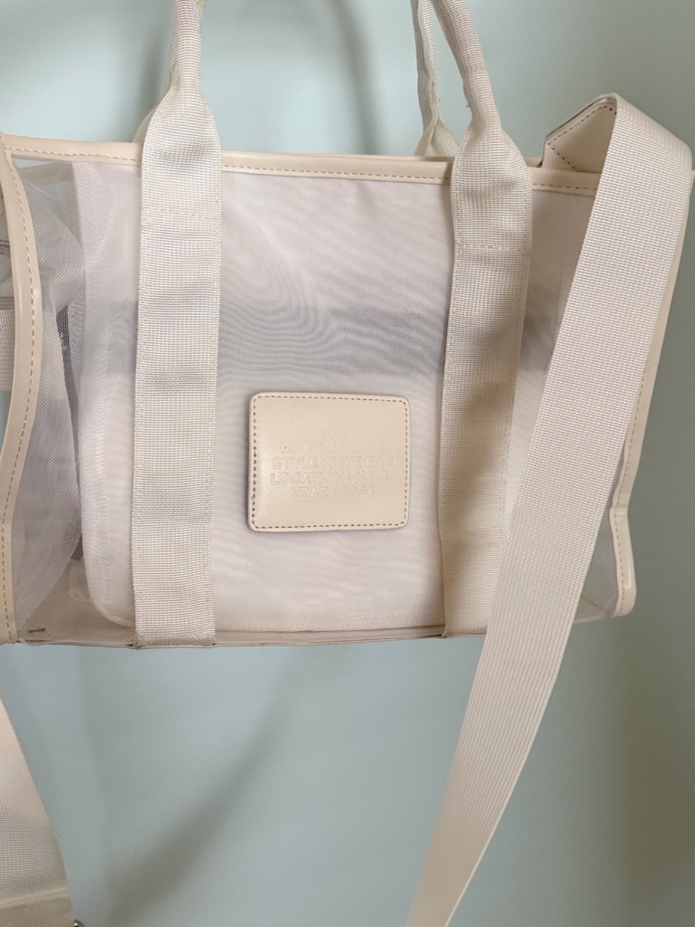 Nylon bag with strap